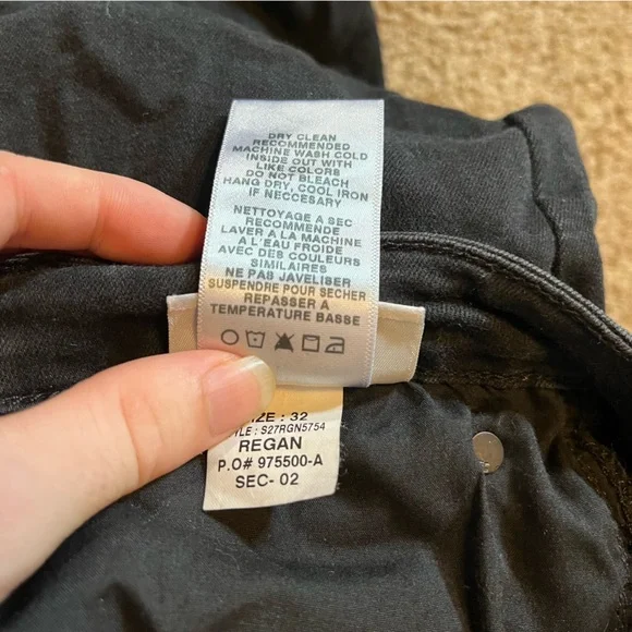 Joes Jeans Flawless The Charlie High Rise Skinny Jeans Black Stretch Denim 32 - Picture 8 of 12